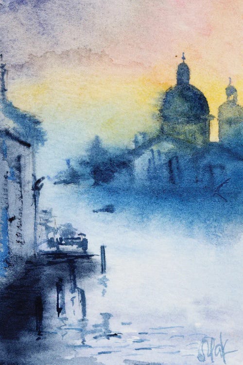 Venice Sunrise by Nataly Mak wall art