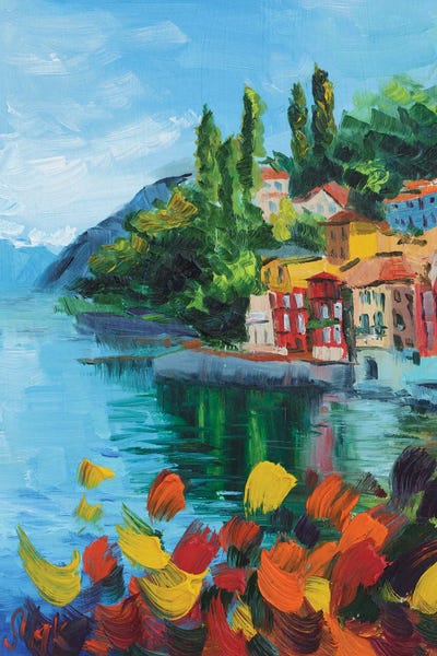 Contemporary Coastal: Lace Como Varena by Nataly Mak