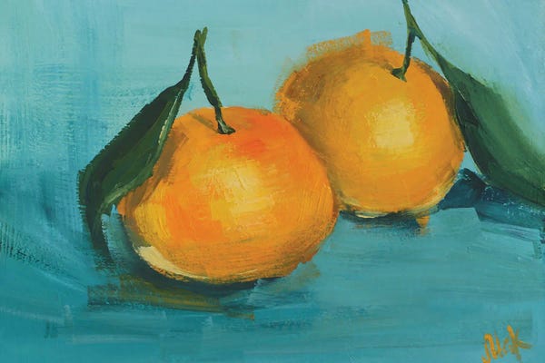 Nataly Mak: Tangerine I by Nataly Mak