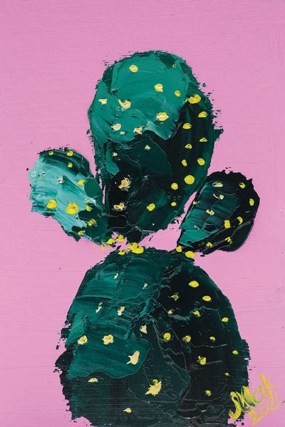 Textured Florals: Cactus by Nataly Mak