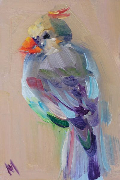 Animal Lover: Red Cardinal by Nataly Mak