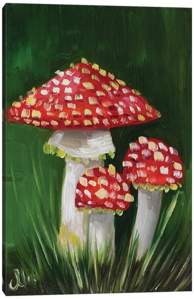 Mushroom III Canvas Art Print - Nataly Mak