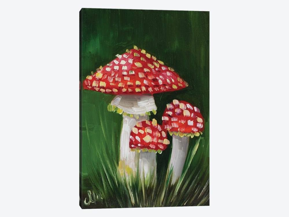 Mushroom III by Nataly Mak 1-piece Canvas Artwork