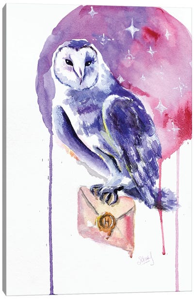 Owl Canvas Art Print - Nataly Mak