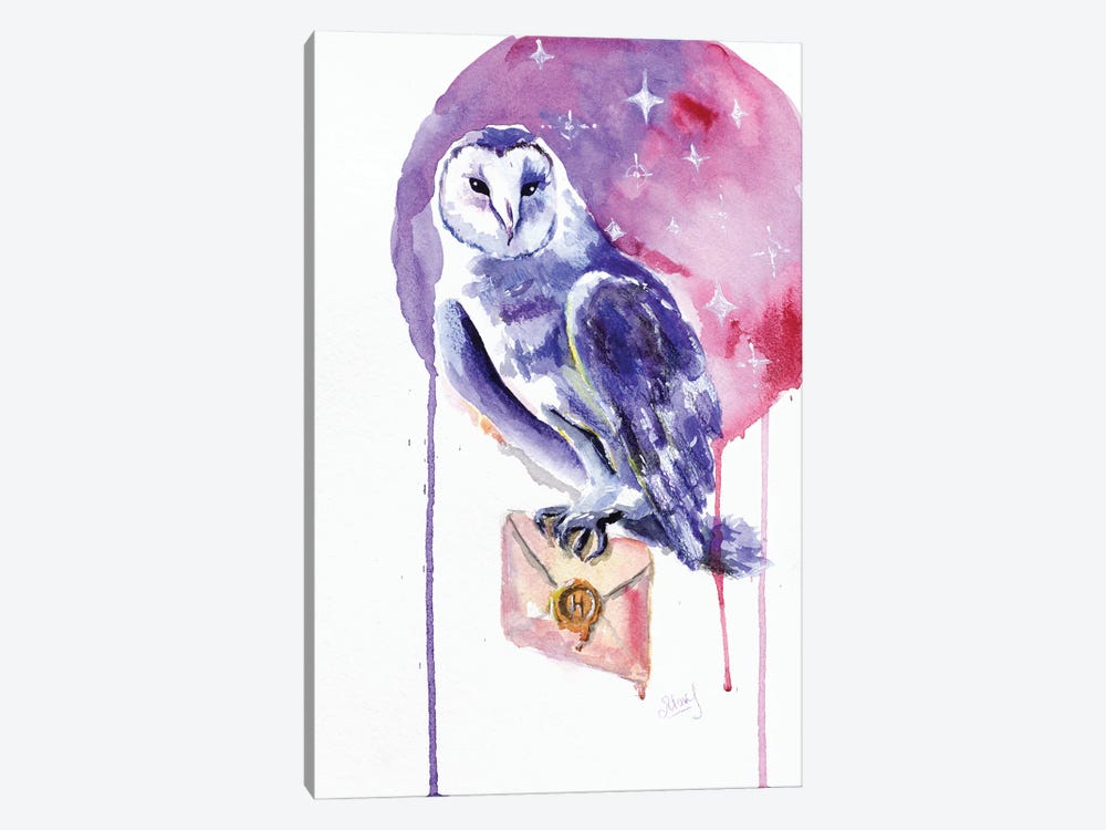 Owl by Nataly Mak 1-piece Art Print