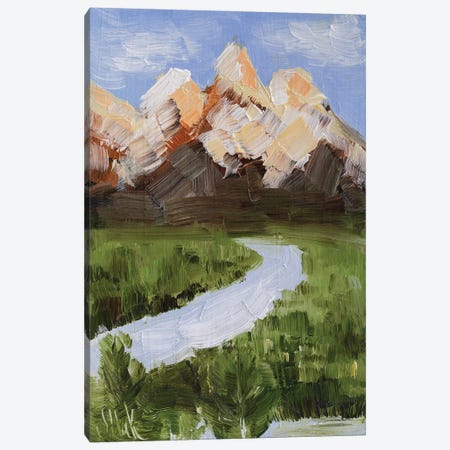Grand Teton I Canvas Print #NTM596} by Nataly Mak Canvas Print