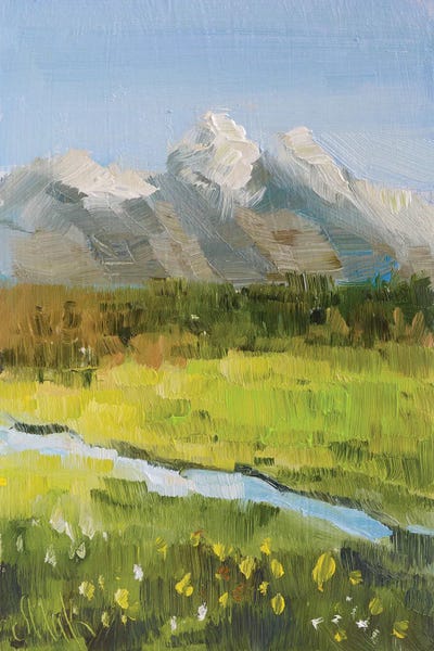 Nataly Mak: Grand Teton Spring by Nataly Mak