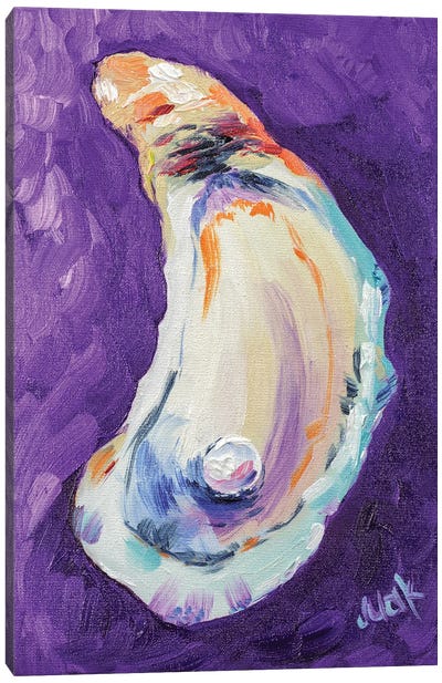 Oyster Canvas Art Print - Sea Shell Art
