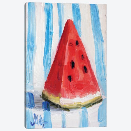 Watermelon Still Life Canvas Print #NTM607} by Nataly Mak Canvas Print