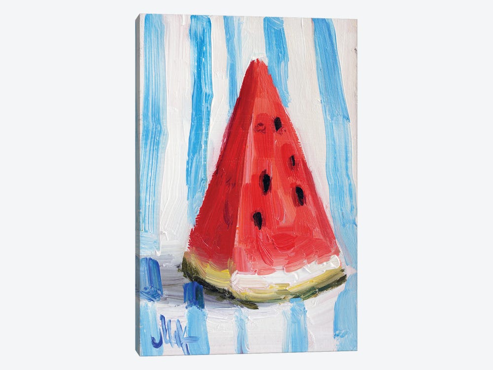 Watermelon Still Life by Nataly Mak 1-piece Art Print