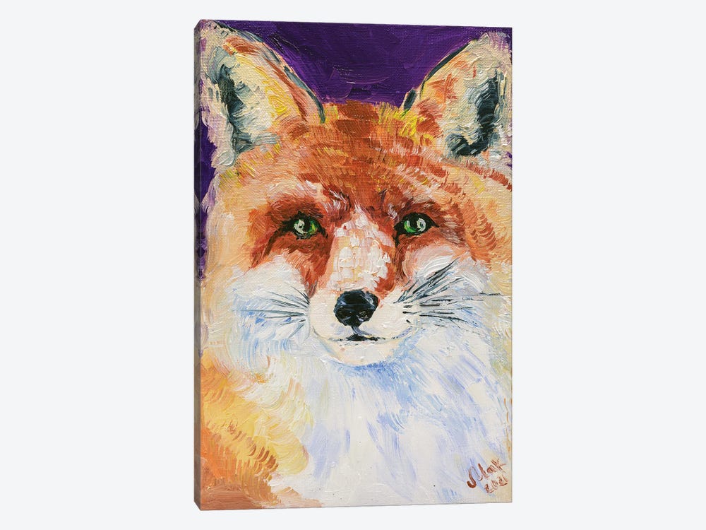Fox II by Nataly Mak 1-piece Canvas Wall Art