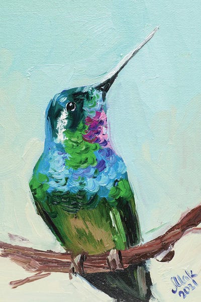 Hummingbirds: Hummingbird by Nataly Mak