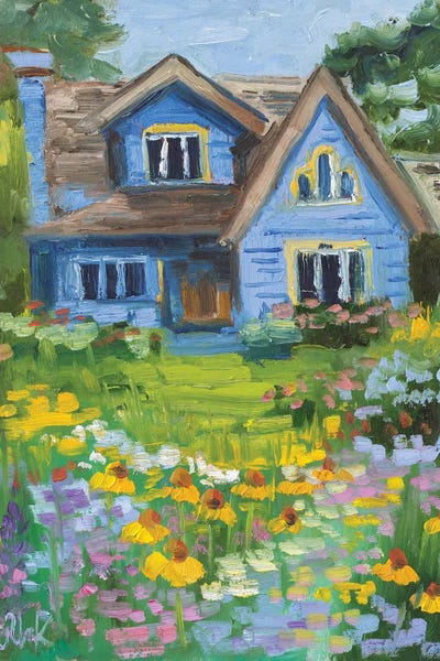 Nataly Mak: Blue House by Nataly Mak