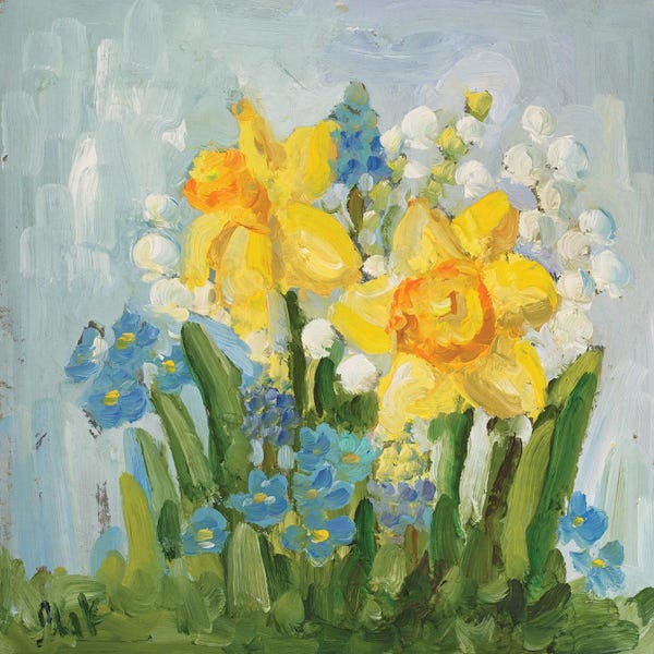 Nataly Mak: Narcissus Bouquet by Nataly Mak