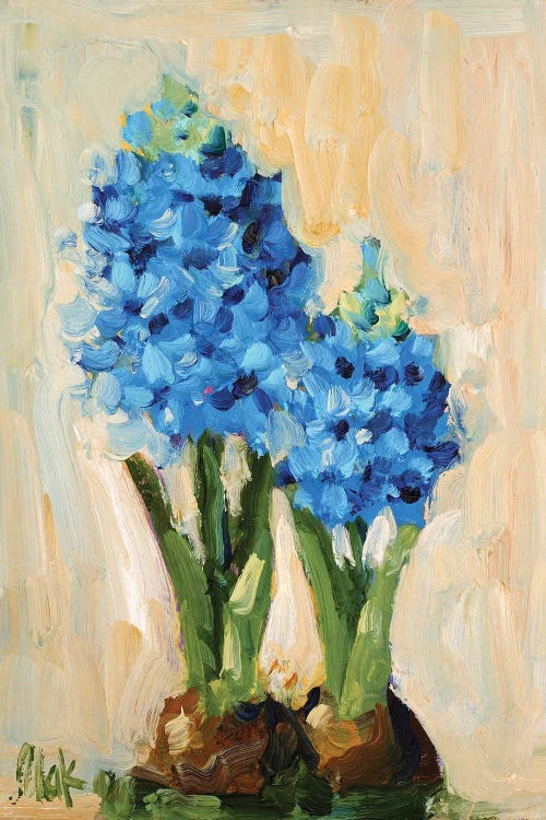 Hyacinth Two by Nataly Mak wall art