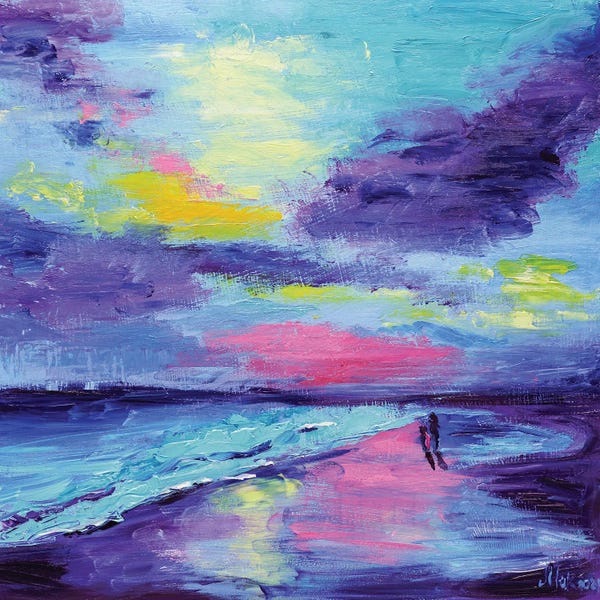 Nataly Mak: Coastal Landscape by Nataly Mak