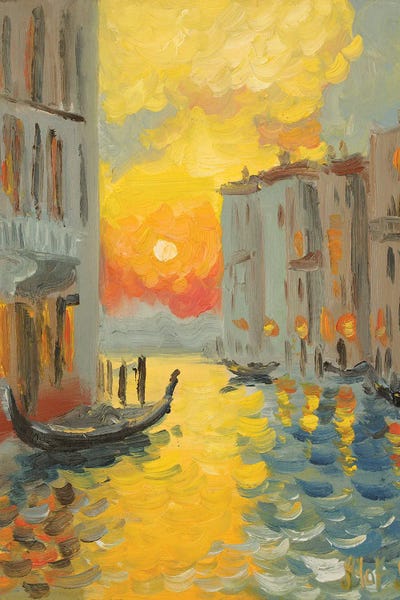 Nataly Mak: Venice Chanel Sunset by Nataly Mak