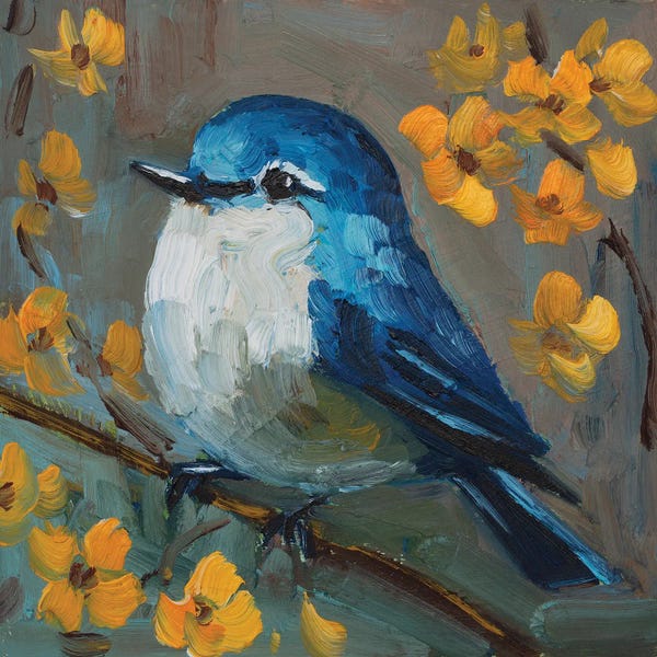 Nataly Mak: Blue Bird by Nataly Mak