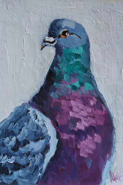 Animal Lover: Pigeon IV by Nataly Mak