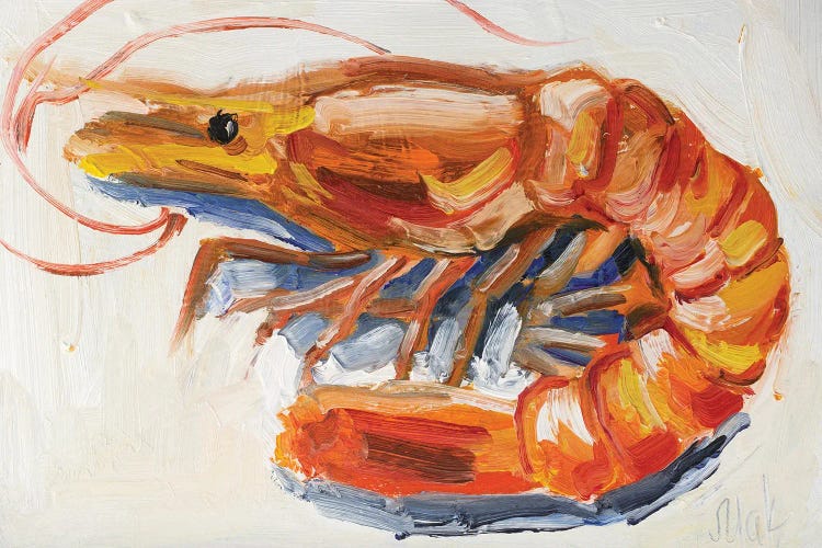 Shrimp 4595 by Nataly Mak wall art