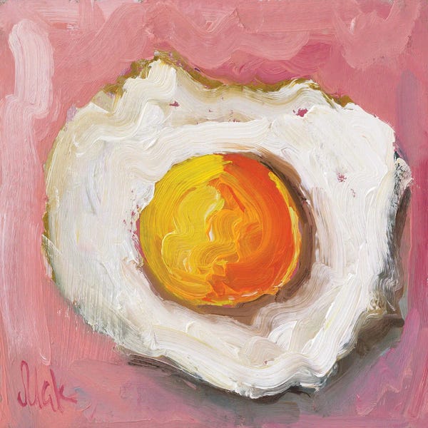 Foodie: Fried Egg by Nataly Mak