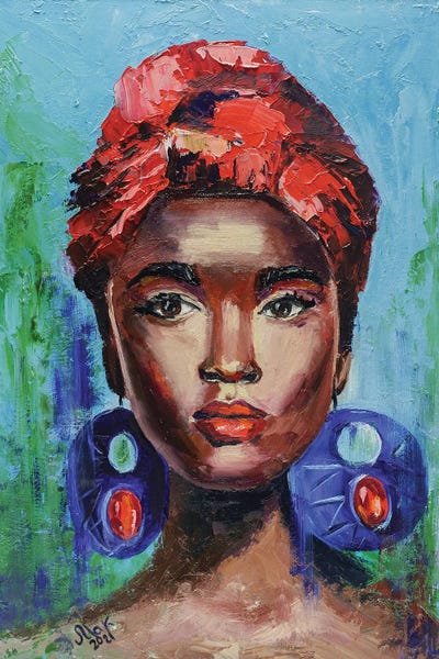 Black History Month: African American Woman by Nataly Mak