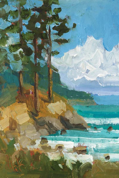 Lake Tahoe: Lake Tahoe Tree by Nataly Mak