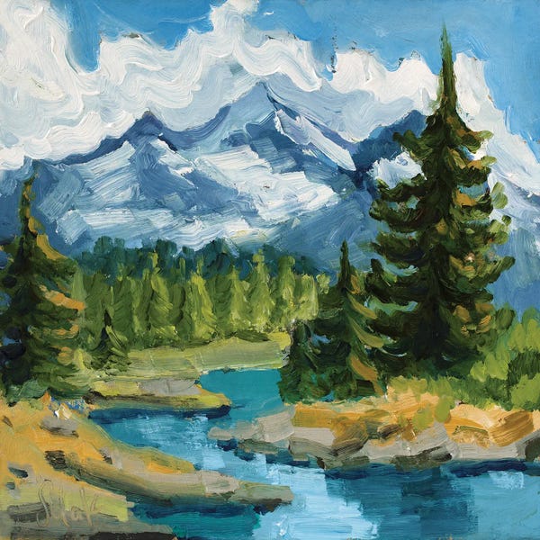 Rocky Beaches: Rocky Mountains by Nataly Mak