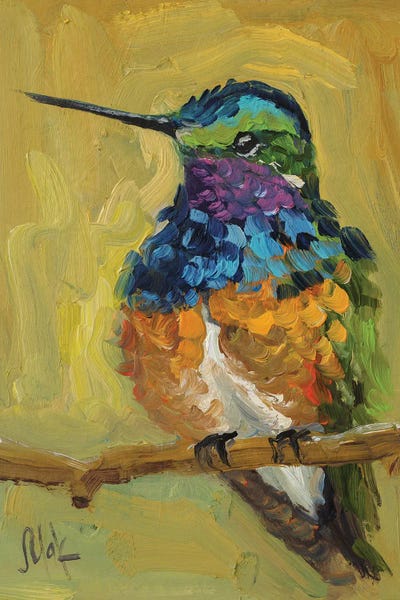 Hummingbirds: Hummingbird Gold by Nataly Mak