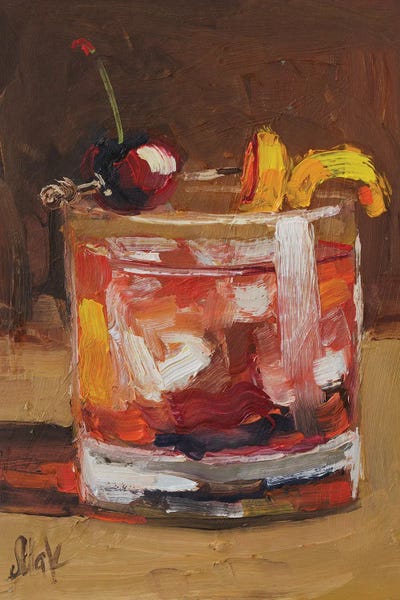 Liquor: Old Fashion by Nataly Mak