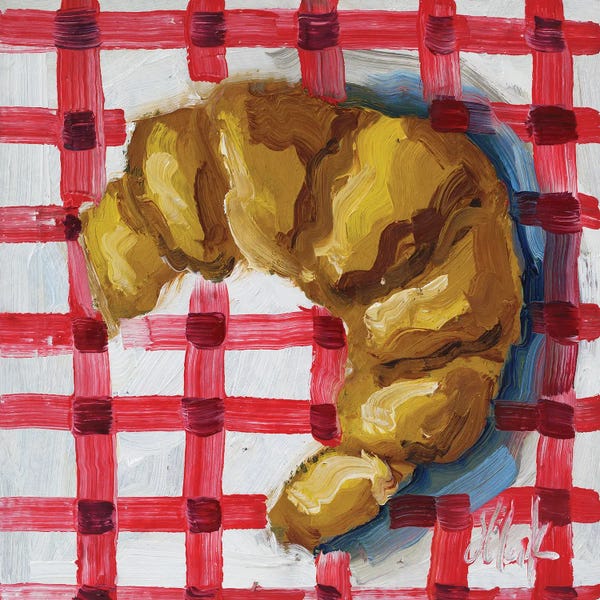 Nataly Mak: Croissant by Nataly Mak