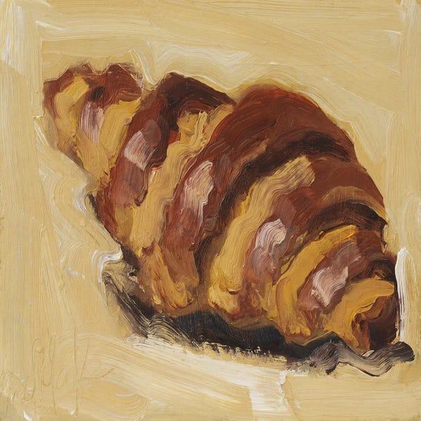 Nataly Mak: Croissant II by Nataly Mak