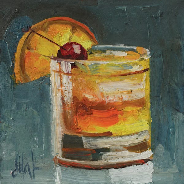Old Fashioned: Old Fashioned Cocktail II by Nataly Mak