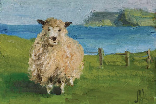 Nataly Mak: Sheep Animal by Nataly Mak