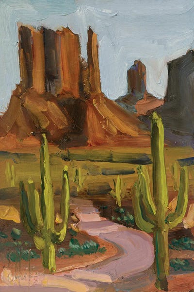 Nataly Mak: Canyon Landscape by Nataly Mak