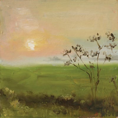 Celery - Canvas Prints: Field Landscape by Nataly Mak