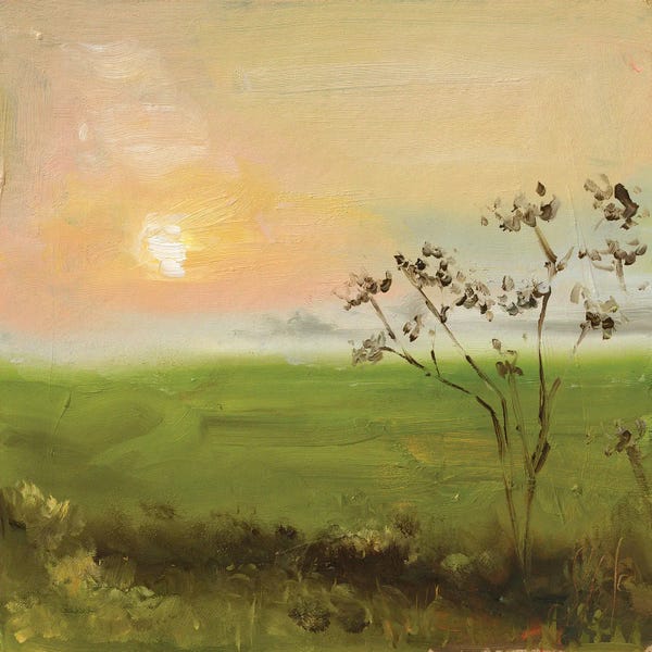Nataly Mak: Field Landscape Art by Nataly Mak