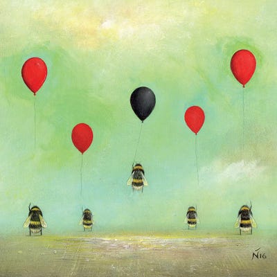 Don't Let Go by Neil Thompson framed canvas print