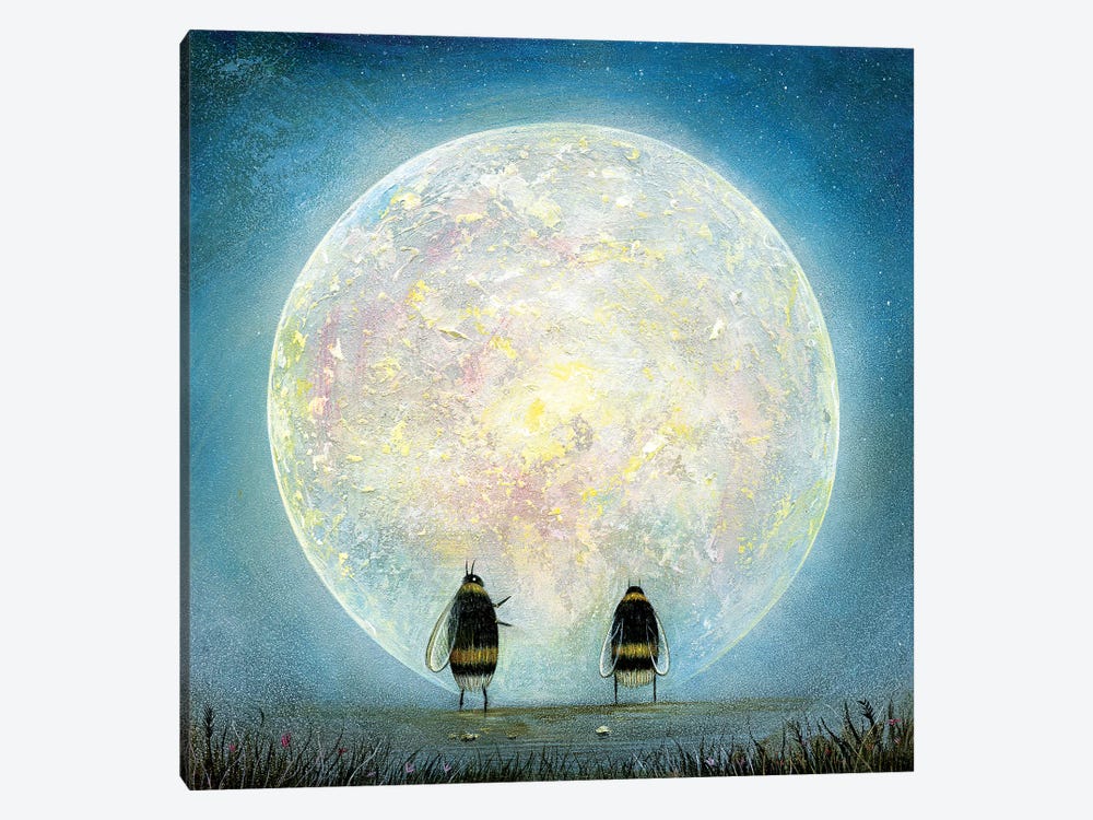 Fallen Moon by Neil Thompson 1-piece Canvas Artwork