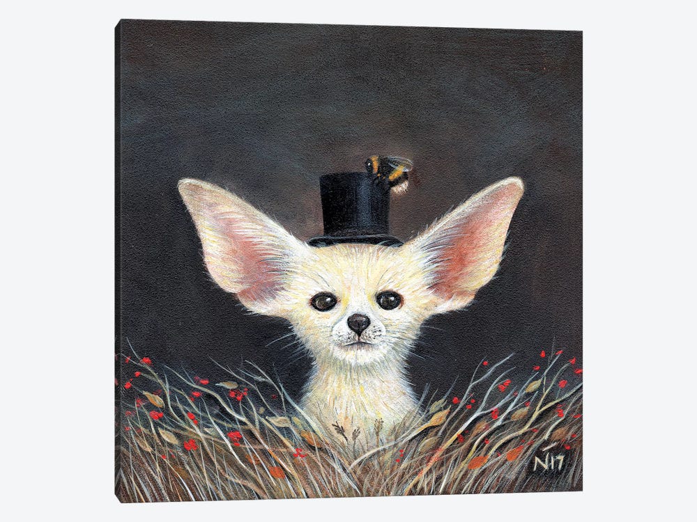 Fennec Fox by Neil Thompson 1-piece Canvas Print