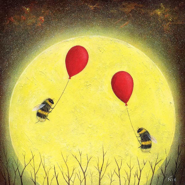 Kids Astronomy & Space Art: High Flyers by Neil Thompson