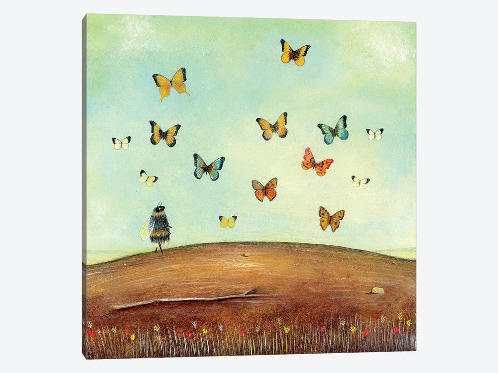 The Butterfly Collector by Neil Thompson 1-piece Art Print