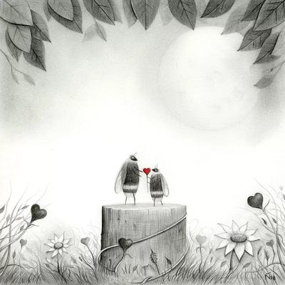 The Gift I by Neil Thompson art print