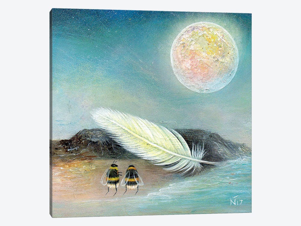 The Visitor by Neil Thompson 1-piece Canvas Wall Art