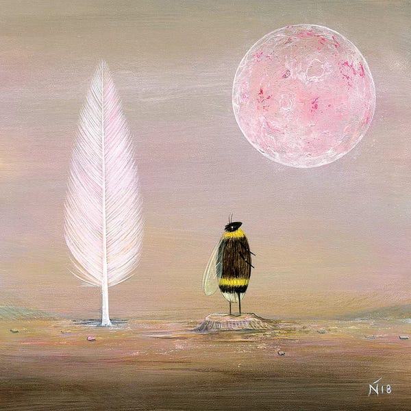 Kids Astronomy & Space Art: The Watcher by Neil Thompson