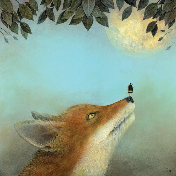 Kids Astronomy & Space Art: Touching The Moon by Neil Thompson