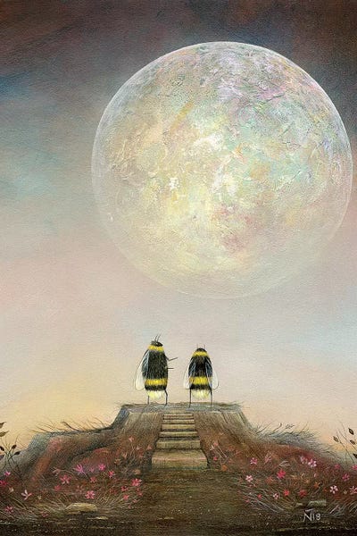 Kids Inspirational Art: Was It Just A Dream by Neil Thompson