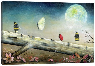 We'll Make It Home Again Canvas Art Print - Ladybug Art