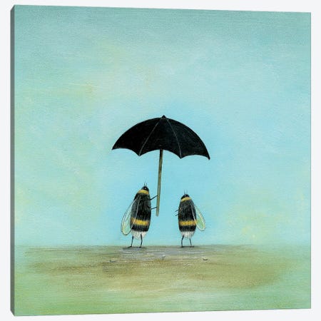 When The Rain Comes Canvas Print #NTP52} by Neil Thompson Art Print