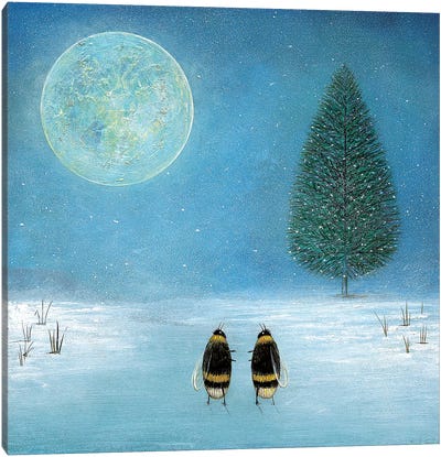 Winter Canvas Art Print - Neil Thompson